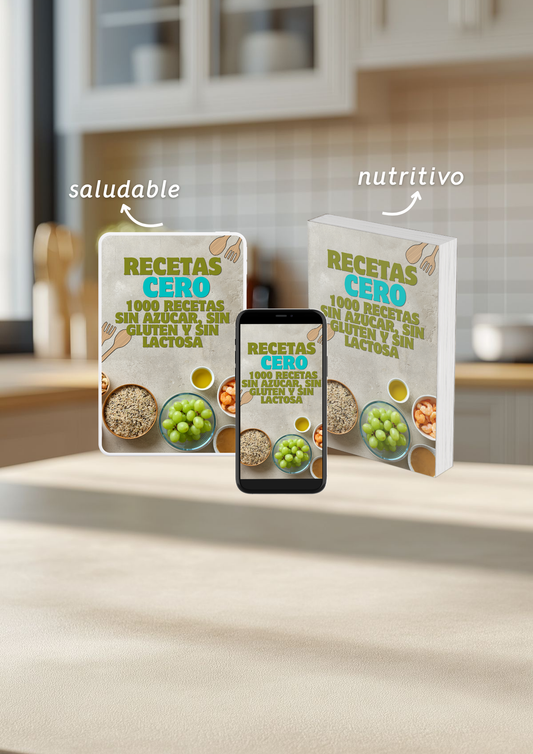 🌿365 Días Sin Azúcar y Sin Gluten: Recetas Deliciosas para Disfrutar Sin Culpa + 5 bonos de REGALO